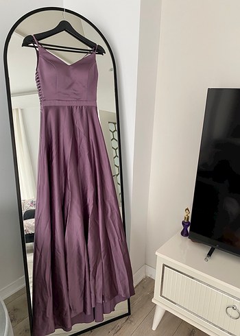 Sıfır Askılı Abiye Elbise - Görsel 2