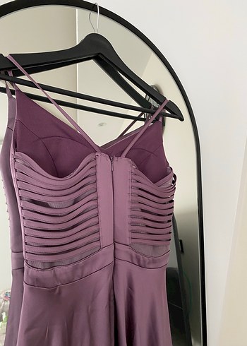 Sıfır Askılı Abiye Elbise - Görsel 7