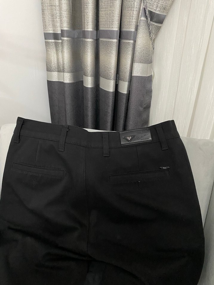 Siyah Erkek Pantolon - Görsel 4