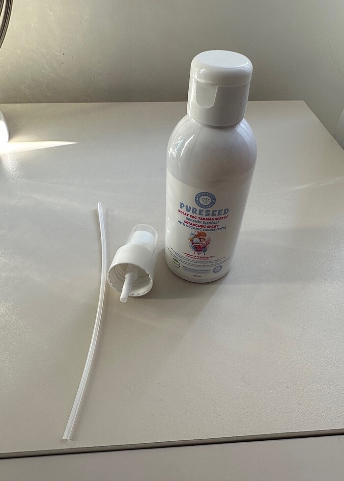 Purseed organik kolay saç tarama spreyi - Görsel 2