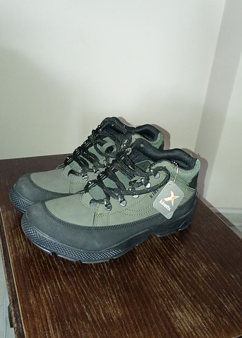 Kamuflaj Desenli Gri Outdoor Erkek Ayakkabı - Görsel 3