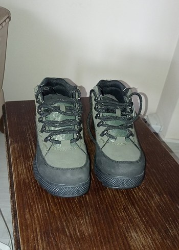 Kamuflaj Desenli Gri Outdoor Erkek Ayakkabı - Görsel 2