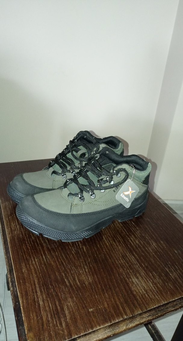 Kamuflaj Desenli Gri Outdoor Erkek Ayakkabı - Görsel 3