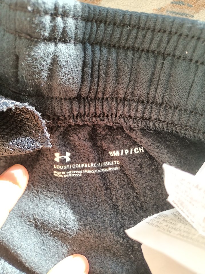 lacivert under armour Erkek  Rahat Kesim eşofman - Görsel 3