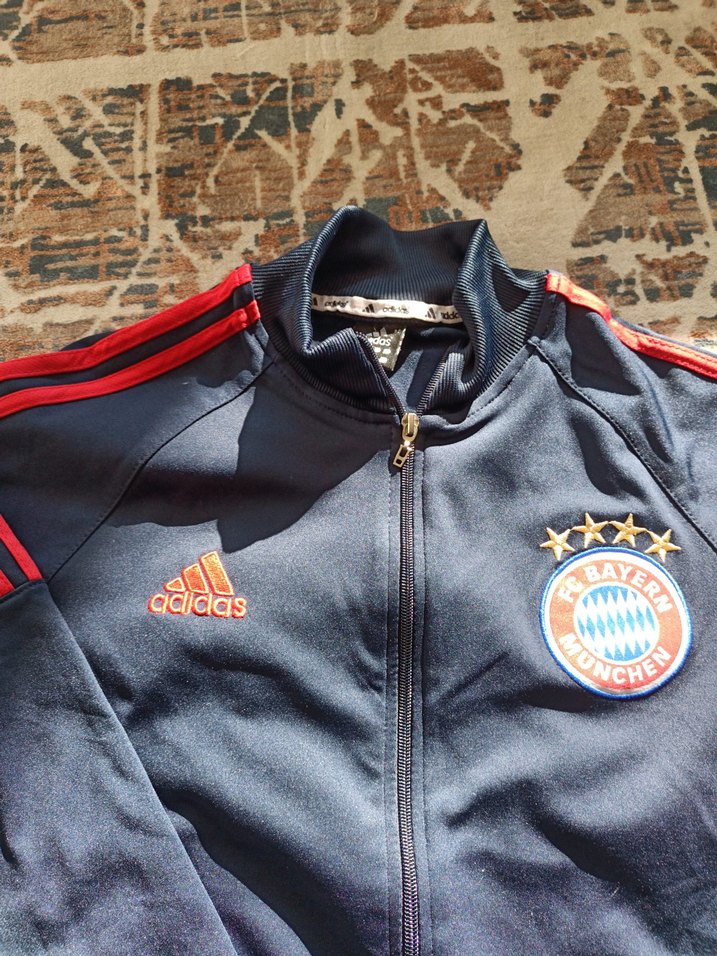 ErkekFermuarlı Bayern Münih Sweatshirt - Görsel 2