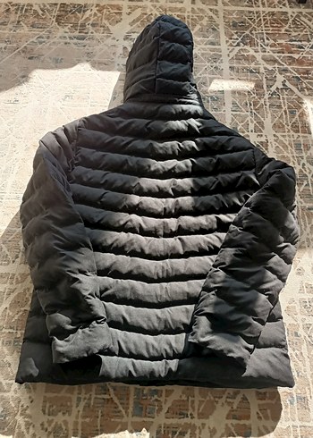 Siyah Erkek Fermuarlı Sokak Stili Mont - Görsel 2