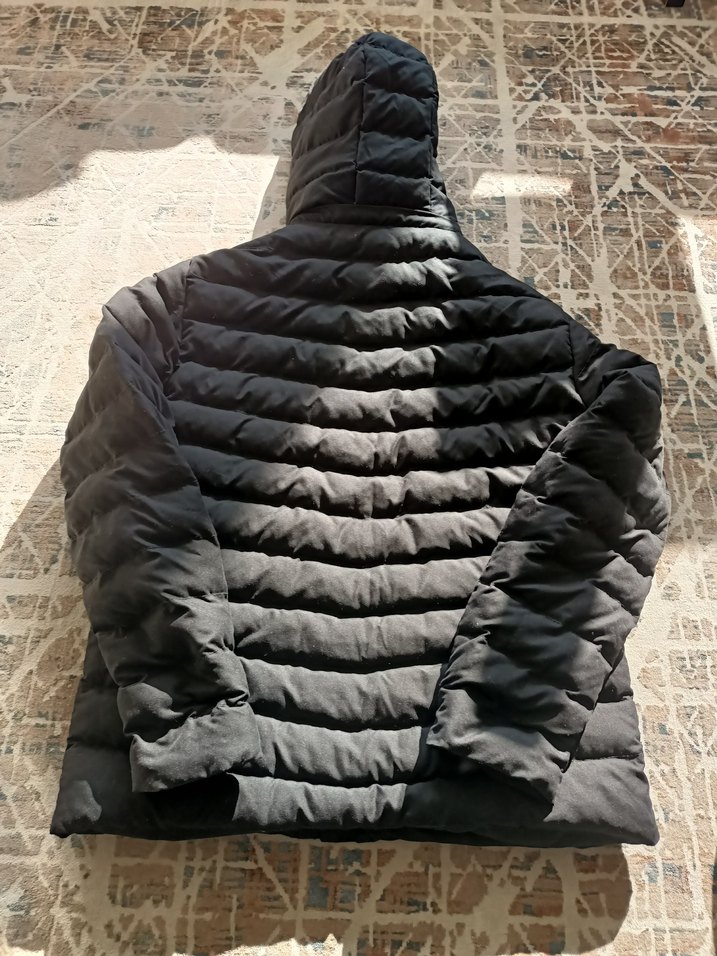 Siyah Erkek Fermuarlı Sokak Stili Mont - Görsel 2