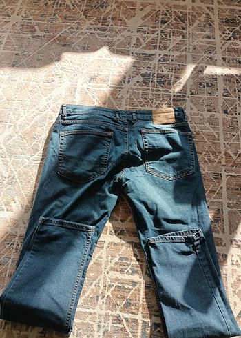 LCW Erkek Gri Mavi Normal Boy Kot Pantolon - Görsel 3