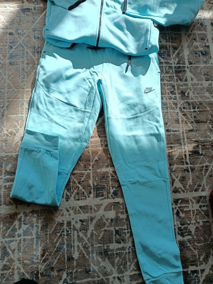 Mavi Fermuarlı erkek Eşofman Takımı - Görsel 2