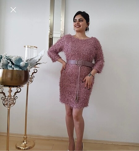 s Beden Siyah yılbaşı elbisesi