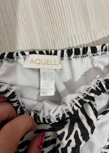 Zebra Desenli Mini Kadın Bikini - Görsel 2