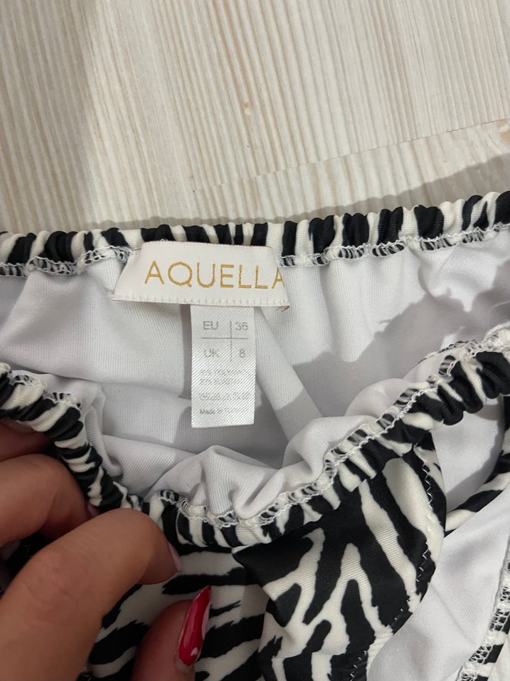 Zebra Desenli Mini Kadın Bikini - Görsel 2