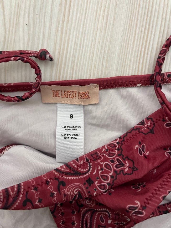 Bordo Bohem Bikini the latest thing marka - Görsel 2