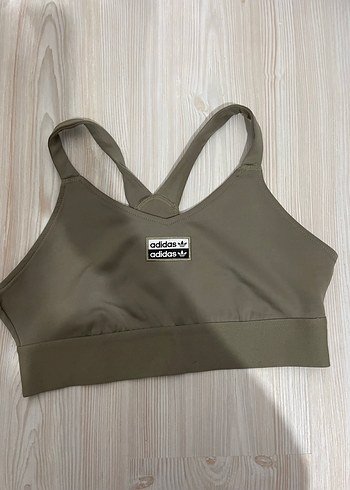 Adidas Bej Spor Sütyeni