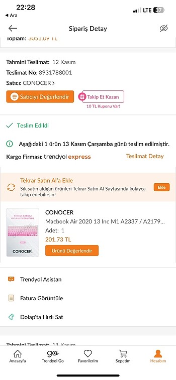  Beden Kullanılmadı
