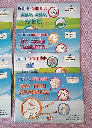 8 hikayeden oluşan hikaye seti 