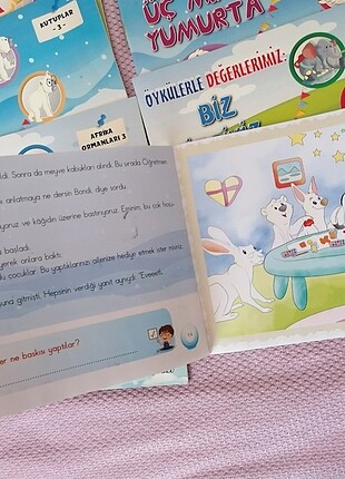  8 hikayeden oluşan hikaye seti 