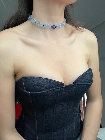Tasarımcı Ice choker kolye