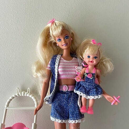  Beden Barbie ve kelly 90lar vintage
