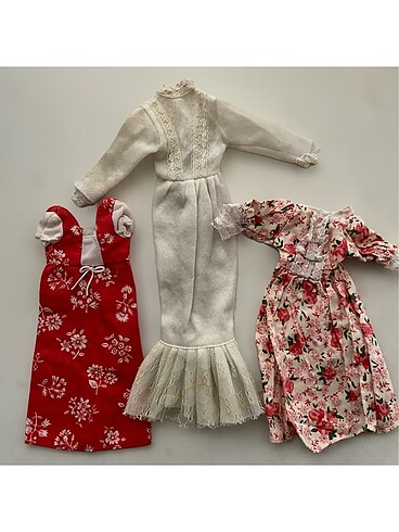 Barbie vintage kiyafet set