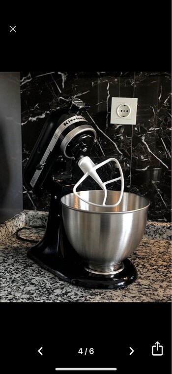 KitchenAid hamur yoğurma ve çırpma makinası
