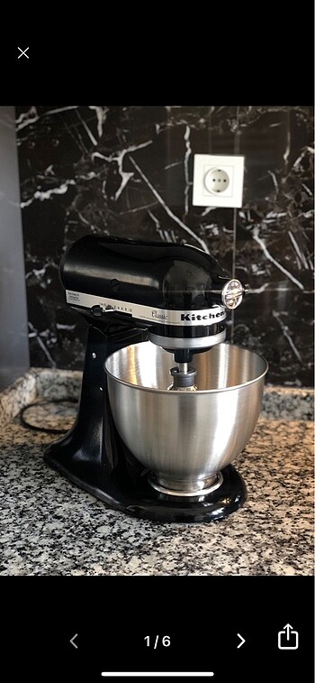 Diğer KitchenAid hamur yoğurma ve çırpma makinası