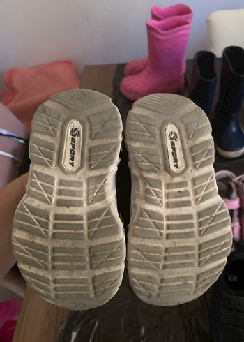 22 Beden Skechers Erkek Çocuk Siyah Spor Ayakkabı