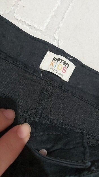 Koton Siyah kot şort