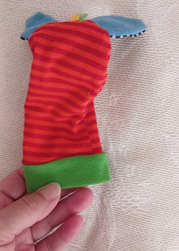 Beden Renk Renkli Bebek Çıngıraklı Set