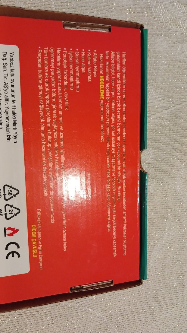 Martı Heceleme Eğitici Yapboz 80 Parça - Görsel 3