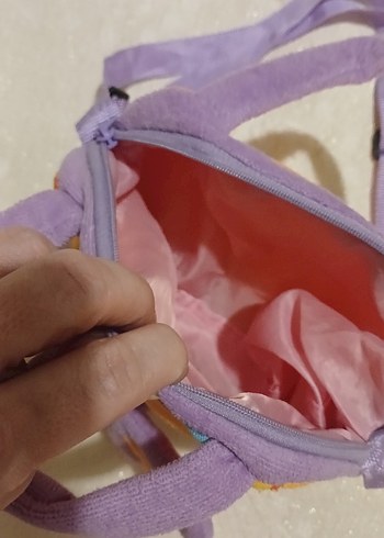 Renkli Kelebek Desenli Çocuk  Çantası - Görsel 3