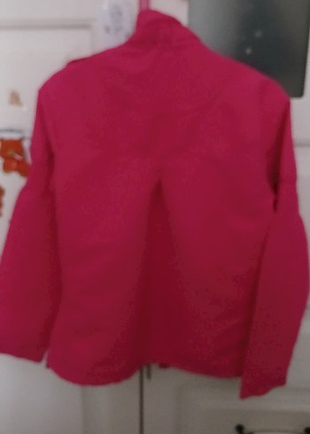 Pembe Çocuk yağmurluk ceket - Görsel 6