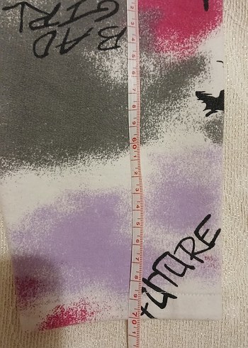 Kızlar için Pastel Renkli Tie-Dye Rahat Tayt - Görsel 4