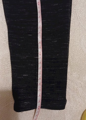 Fermuar detaylı kalın çocuk tayt pantolon - Görsel 4