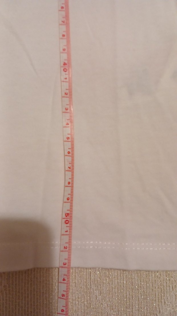 Kız Çocuk Beyaz Baskılı Uzun Kollu Tişört - Görsel 5