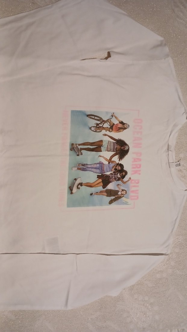 Baskılı Pembe Kız Tişörtü - Görsel 2