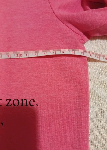 Kız Çocuk Pembe Uzun Kollu Baskılı Tişört - Görsel 4