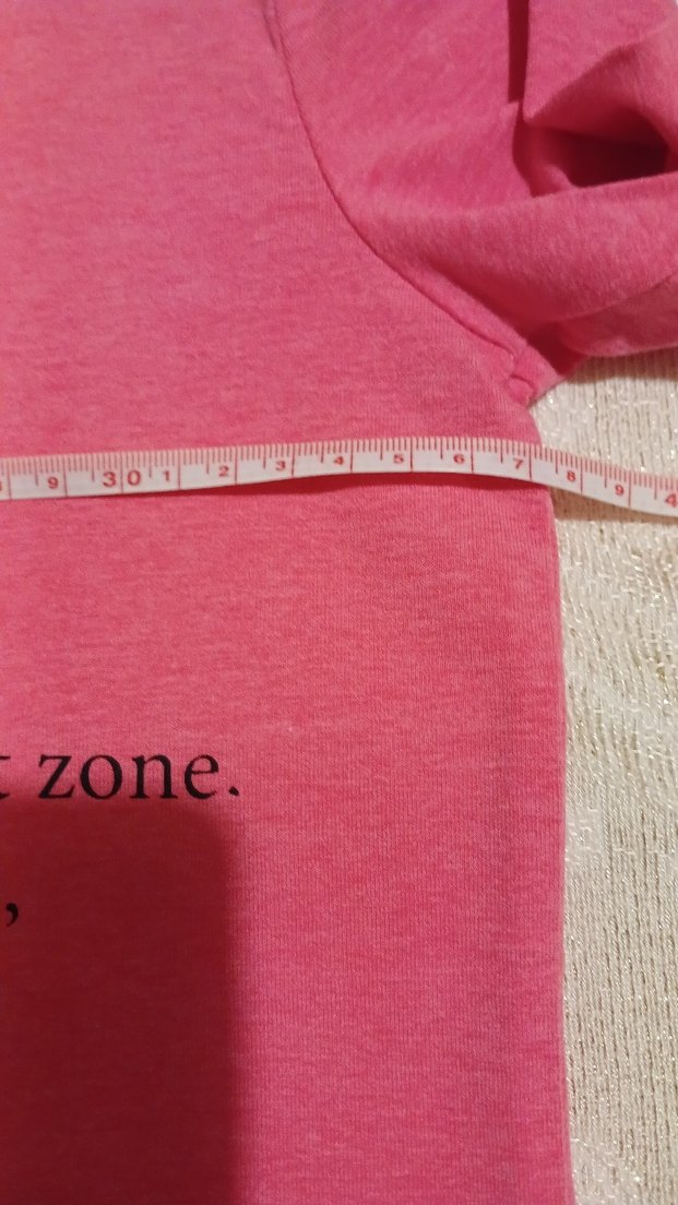 Kız Çocuk Pembe Uzun Kollu Baskılı Tişört - Görsel 4