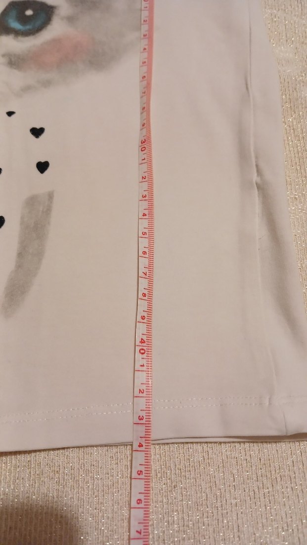 Kız Çocuk Uzun Kollu Pamuklu Tişört - Görsel 4