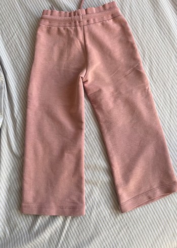 24-36 Ay Beden Kız Çocuk Pembe Rahat Kesim Eşofman Altı