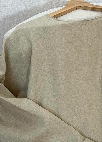 Keten basic elbise