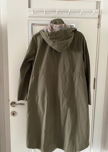 Kadın Haki Midi Yağmurluk - Görsel 4