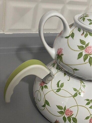 Emaye Çaydanlık - Görsel 7