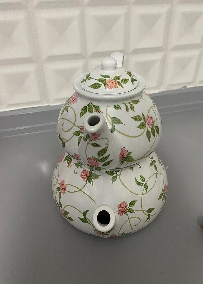 Emaye Çaydanlık - Görsel 5