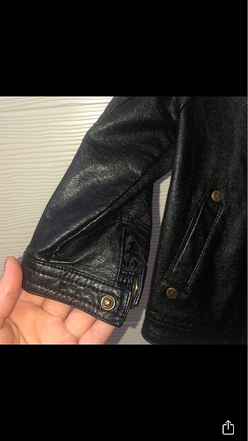 LCW KIZ DERİ CEKET - Görsel 5