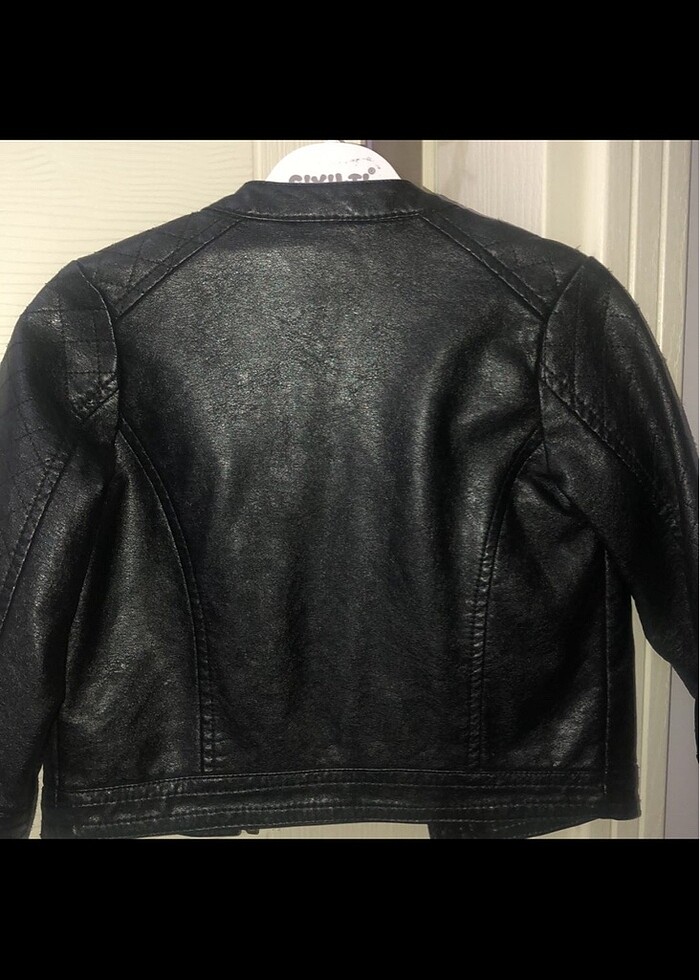 LCW KIZ DERİ CEKET - Görsel 3