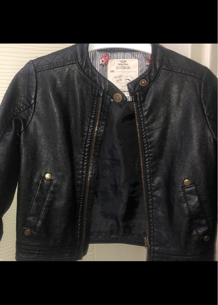 LCW KIZ DERİ CEKET - Görsel 4