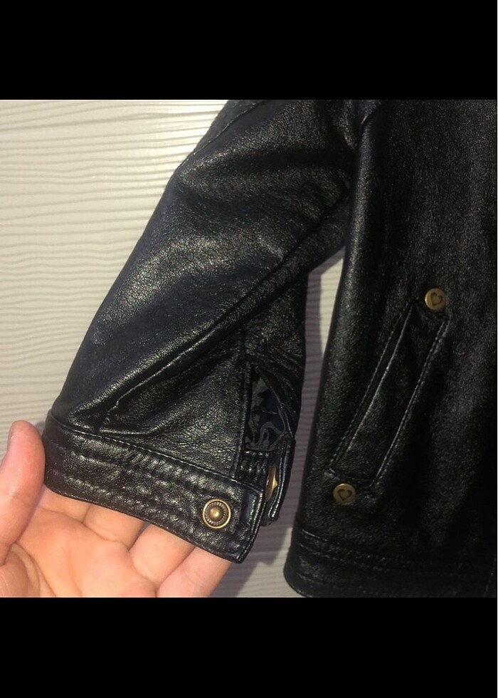 LCW KIZ DERİ CEKET - Görsel 5