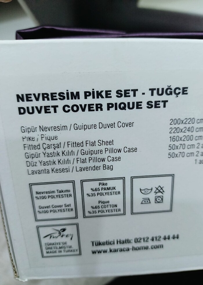 Karaca Nevresim Pike Set - Görsel 2