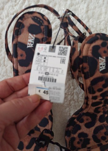 Leopar Desenli Platform Topuklu Kadın Ayakkabı - Görsel 6